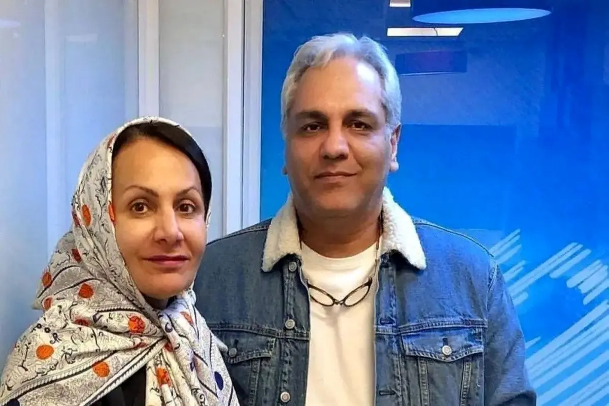 عکس مهران مدیری با همسرش