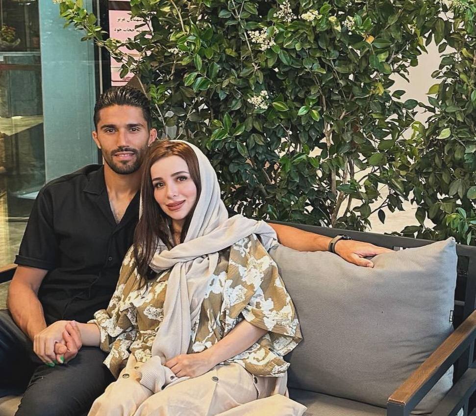 عکس حسین حسینی و همسرش عکس حسین حسینی و همسرش