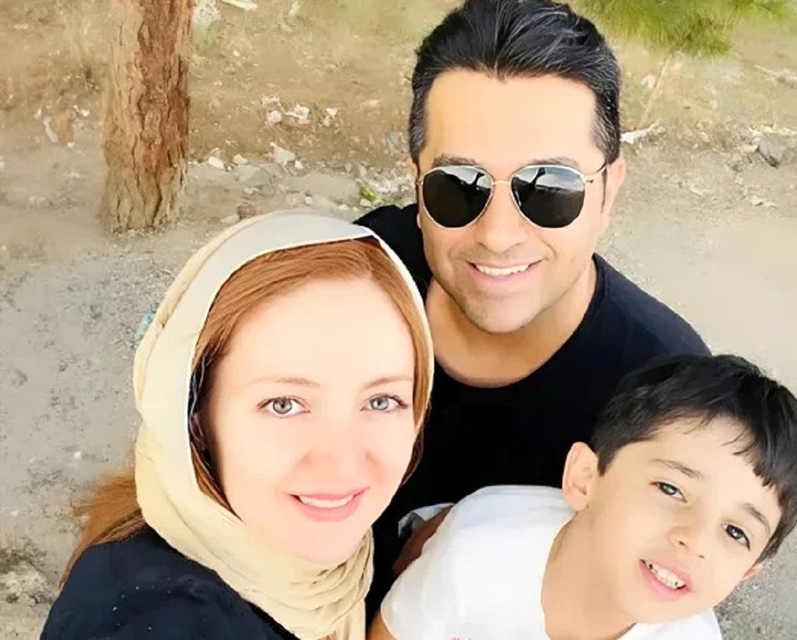 حمید عسکری و همسرش حمید عسکری و همسرش