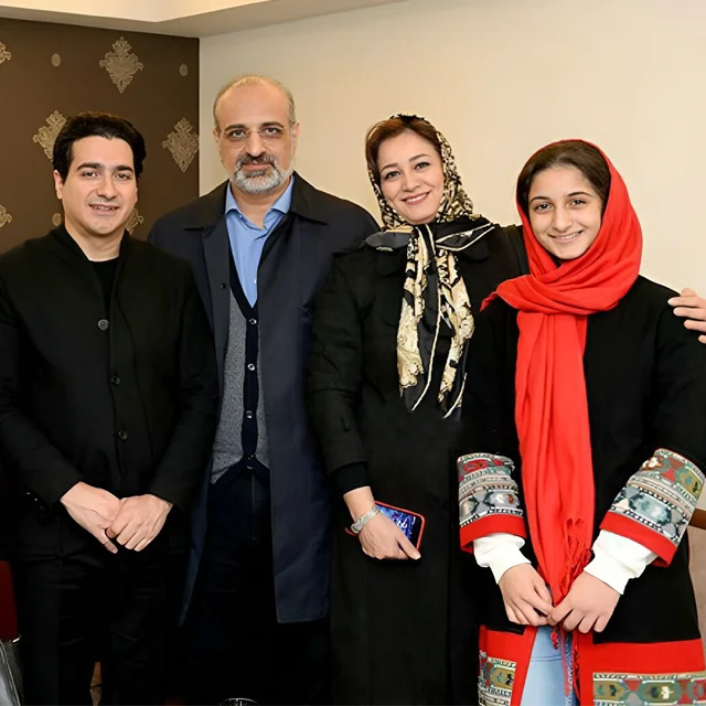 محمد اصفهانی و همسرش