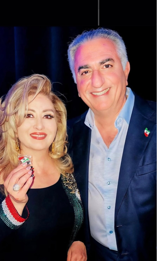 لیلا فروهر رضا پهلوی لیلا فروهر رضا پهلوی