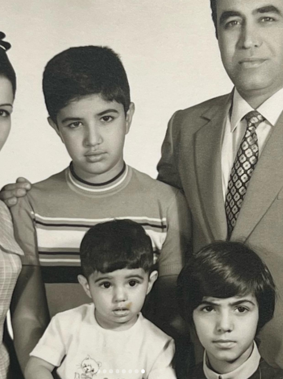 عکس فرزندان ایرج خواجه امیری