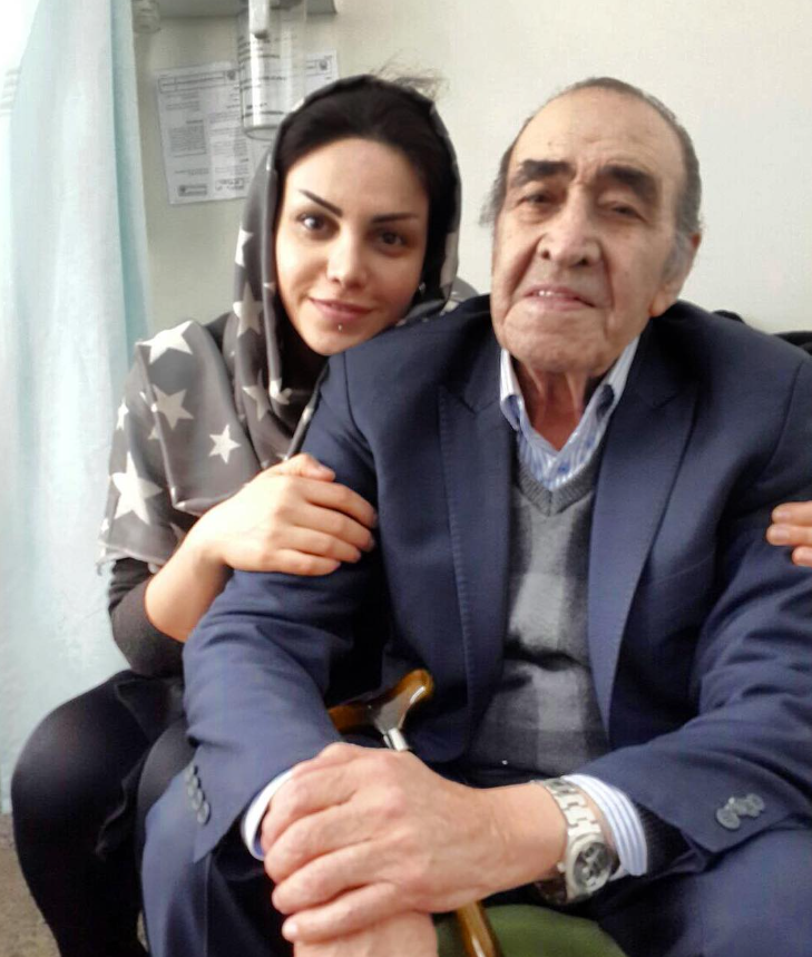 ایرج خواجه امیری و دخترش
