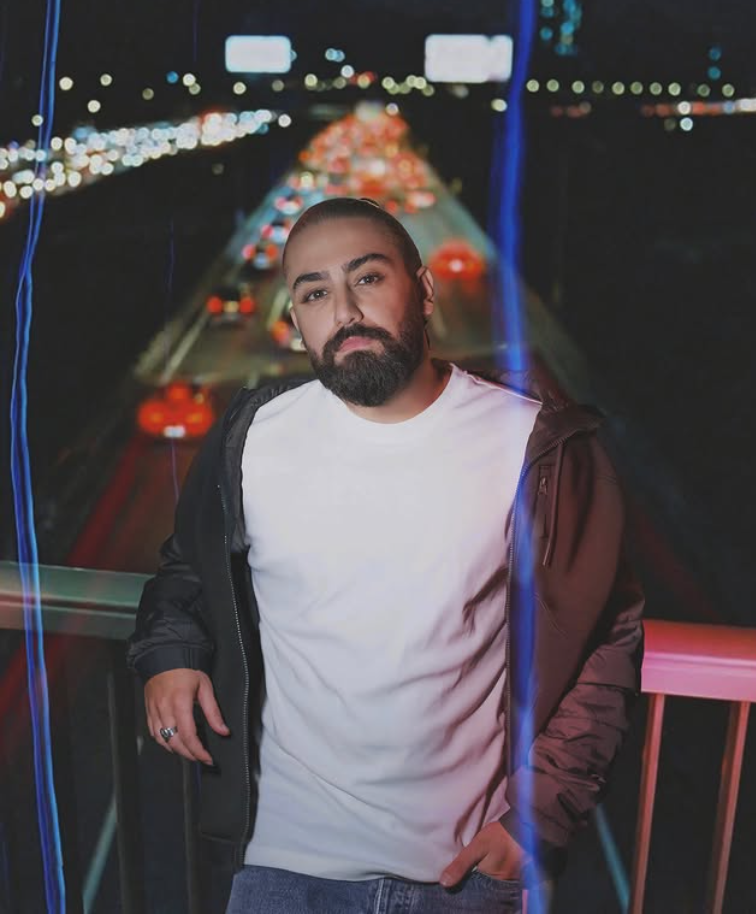 عکس جذاب امیر عظیمی