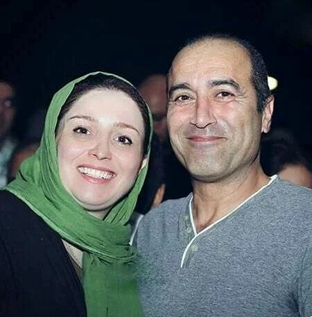 ژاله صامتی و همسرش