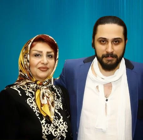 روزبه بمانی و مادرش