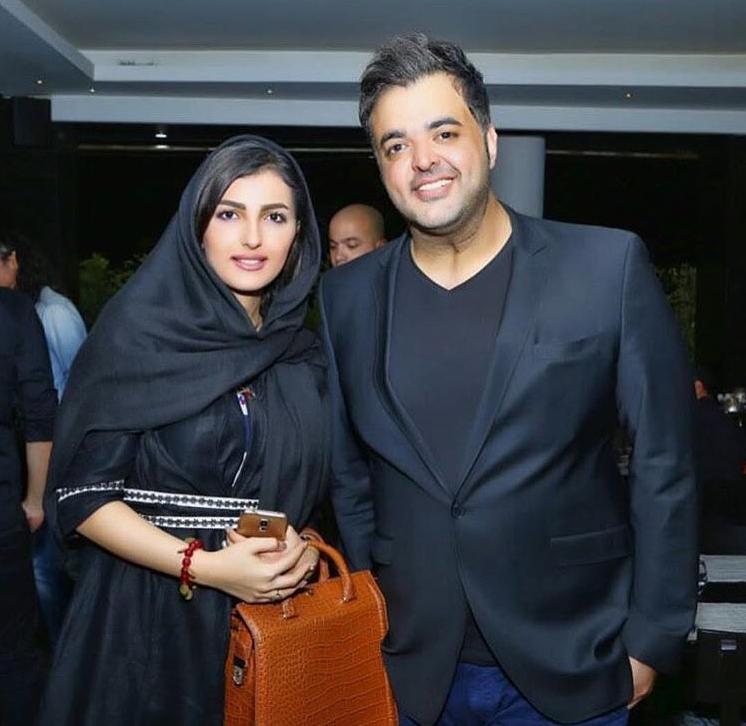 عکس سعید عرب و همسرش