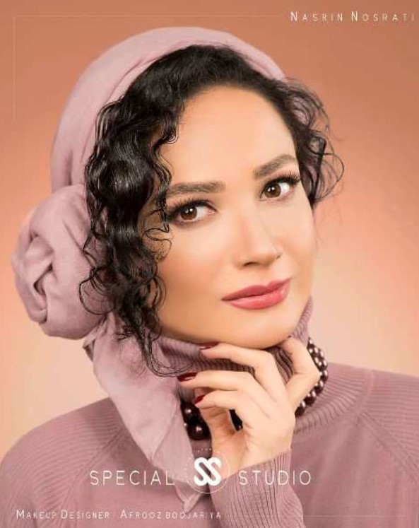 چهره جدید نسرین نصرتی چهره جدید نسرین نصرتی