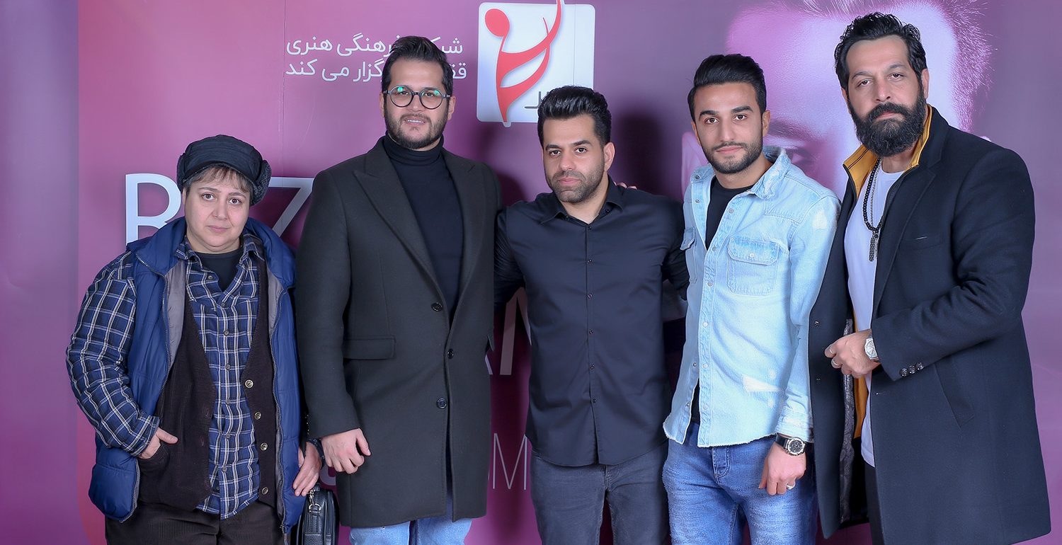 عکس های رضا بهرام با هنرمندان