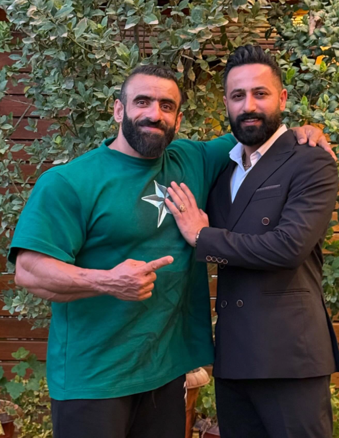 وحید مرادی و هادی چوپان