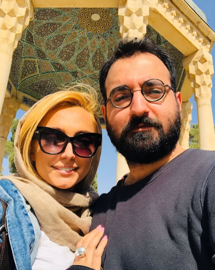 آرمان گرشاسبی و همسرش